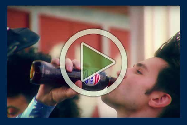 For you Back to the Future movie buffs, this online Pepsi commercial pays tribute to the film as the actors fly around in a vintage Ford Mustang while drinking Pepsi Perfect cola served up by a friendly robot.