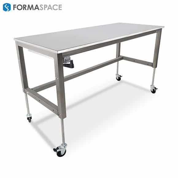 ss work bench laboratory