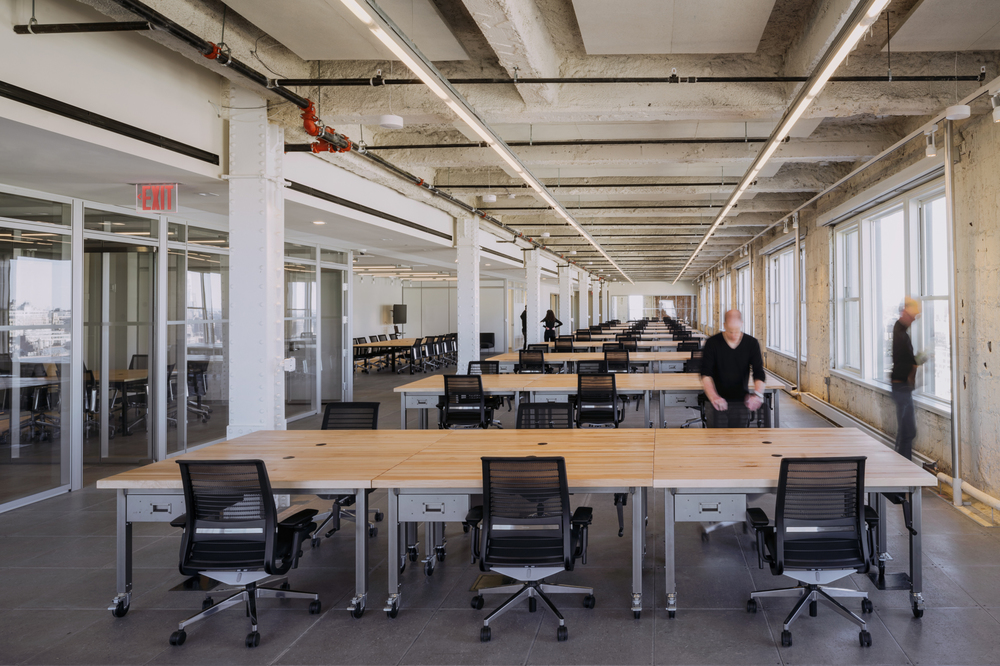 large open office