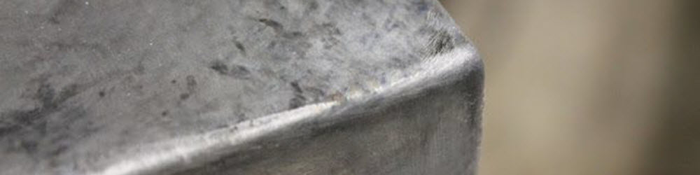 galvanized steel top