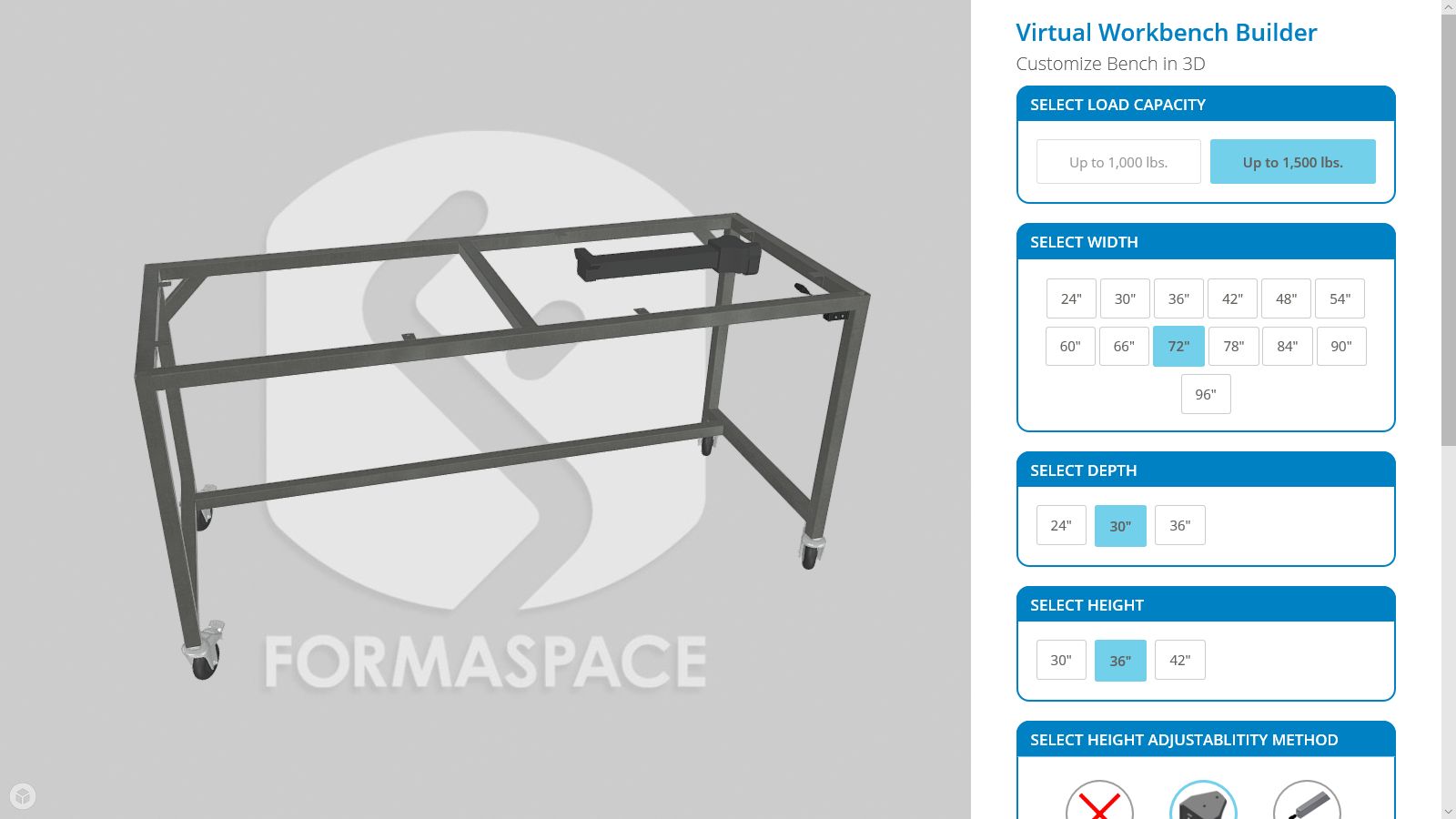 3D Virtual Workbench Builder page 1