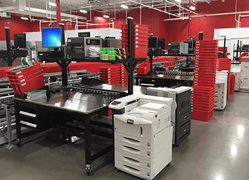ergonomic assembly workstations