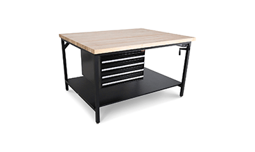 height adjustable workshop bench