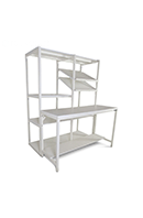 tool bench shelving options