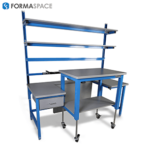 two piece custom benchmarx with height adjustability