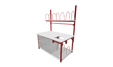 material handling workbench accessories