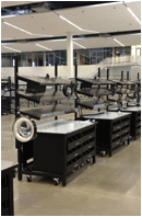 government manufacturing facilities workbenches