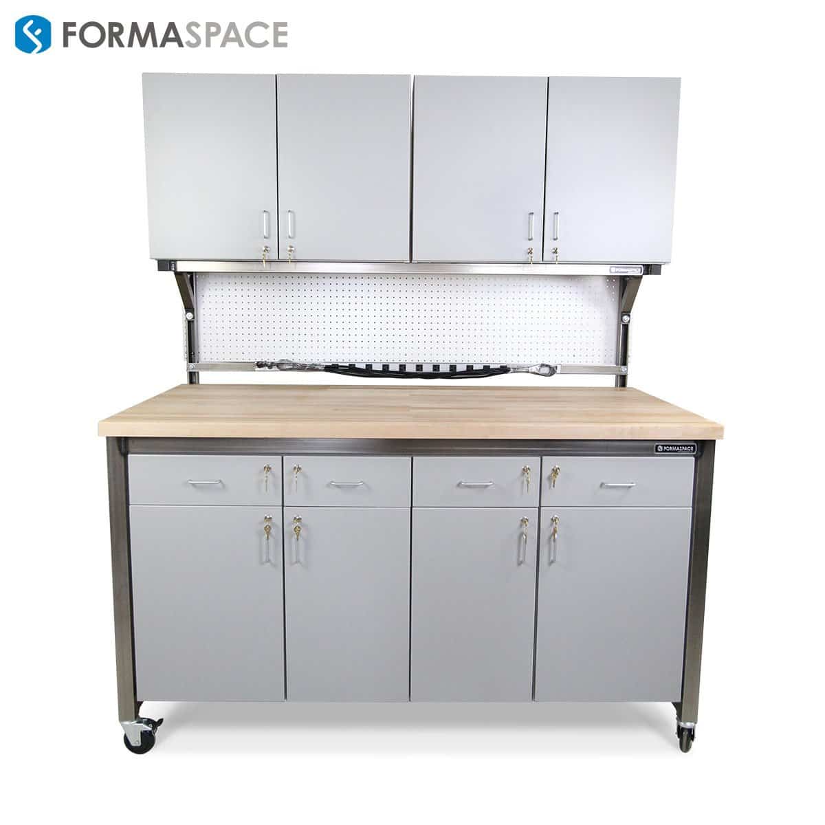 benchmarx workbench locking cabinets
