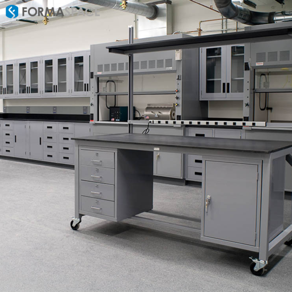 casework laboratory design for a cryogenics lab