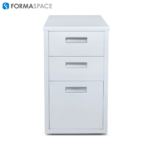 steel white pedestal