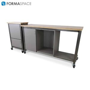 custom storage benching
