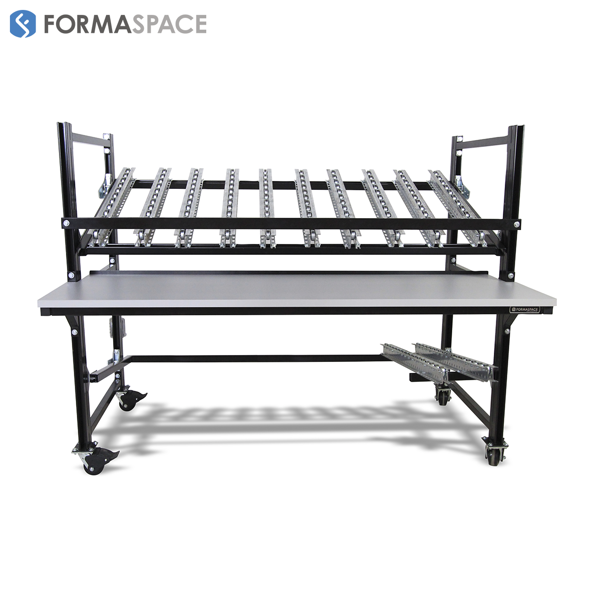 Heavy Duty Flow Rack on Casters