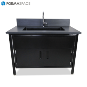 workbenches with accessible storage