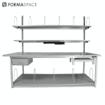 Packing Station with Scale Cut Out