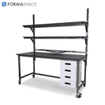 Benchmarx on Casters with 4 Drawers
