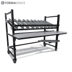 Loading & Unloading Rails Industrial Flow Rack