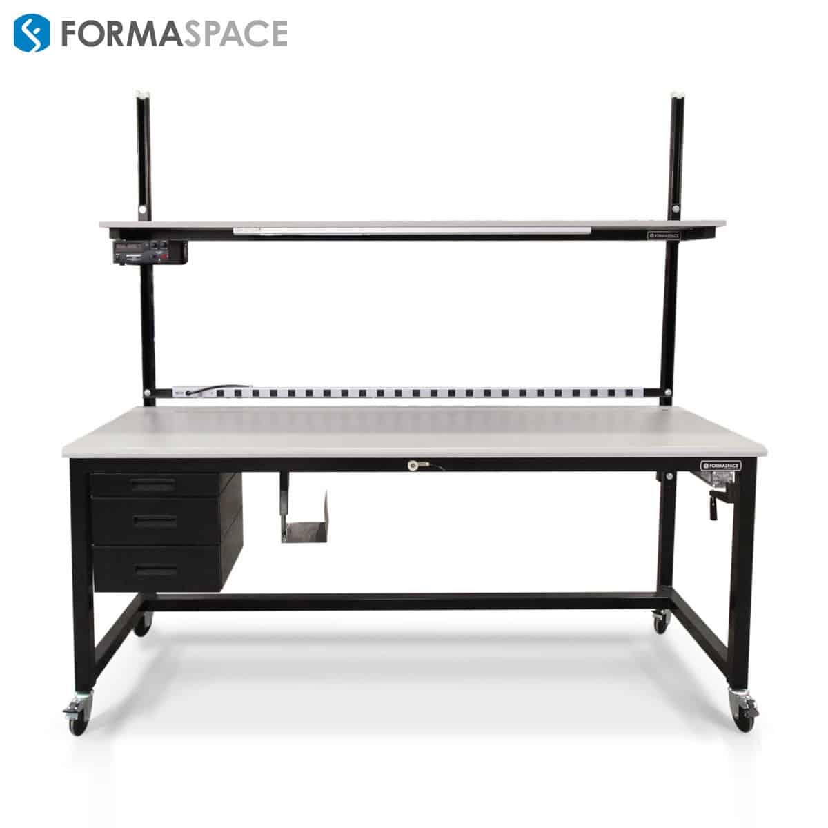 height adjustable ESD workstation