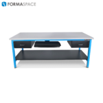 blue basix with 2 drawers