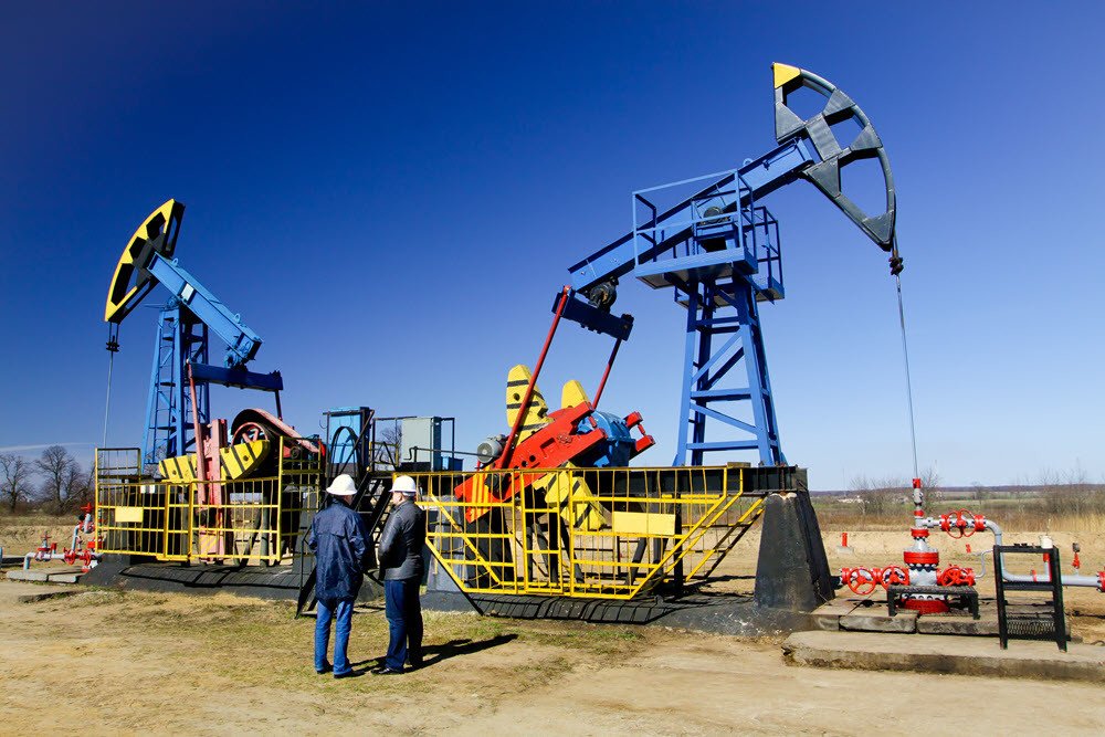 oil and gas well site