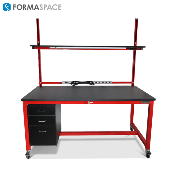 ESD Workbench with Red Frame