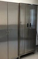 Chemical resistant cabinets