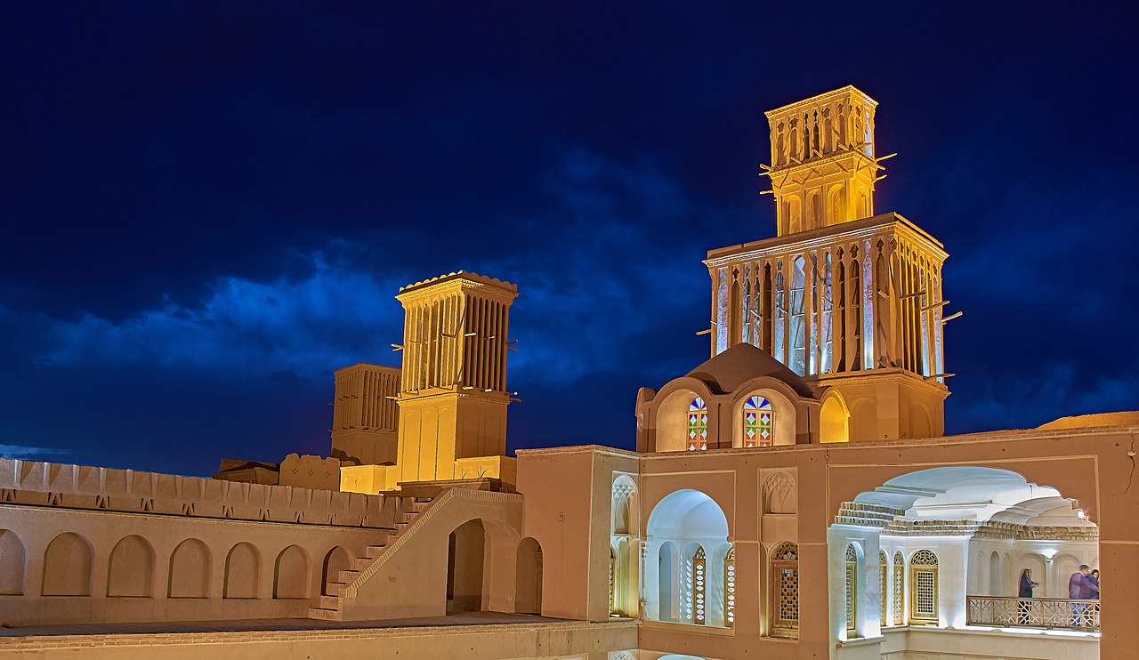 The Aghazade Mansion in Iran