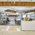 Open engineering lab with Benchmarx workstations