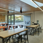 Collaborative classroom tables at Thaden School