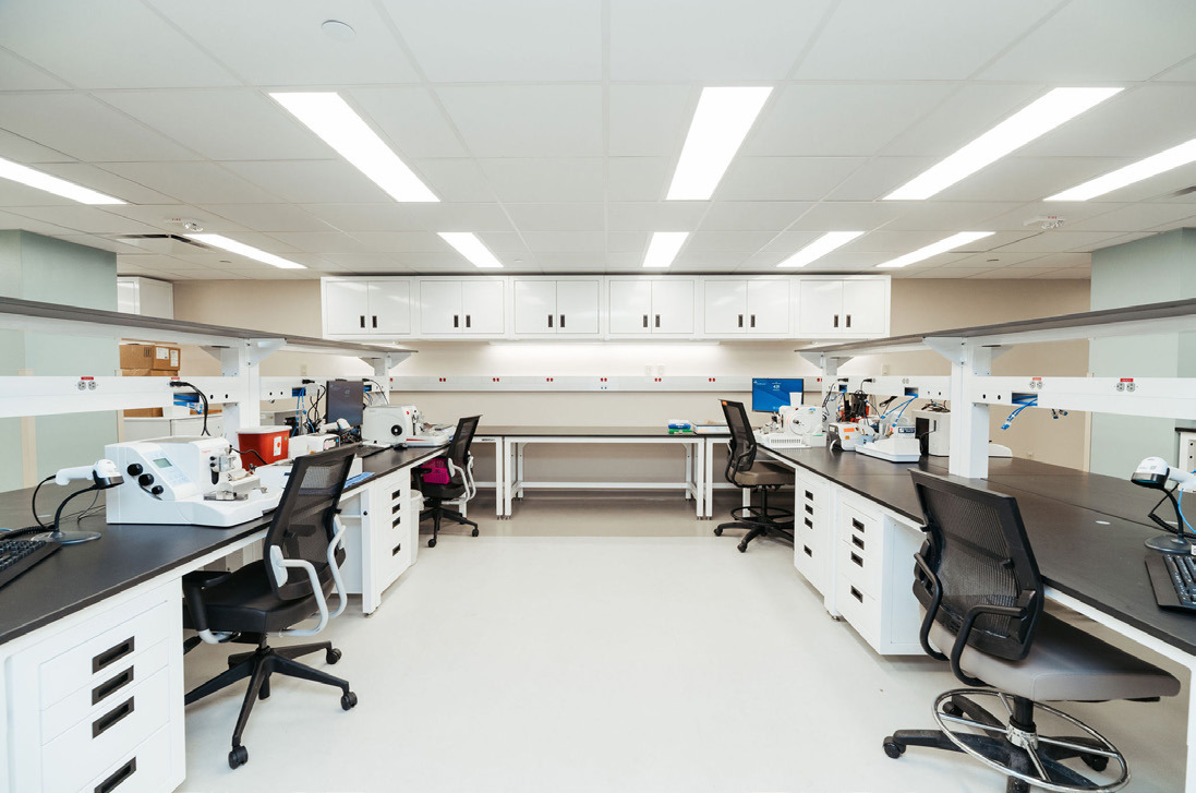 Microtomes after renovation