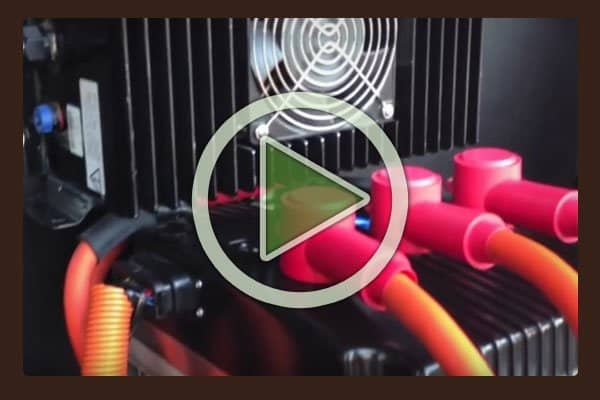 This Zelectric electric motor conversion of a 1966 Volkswagen Beetle doesn't have any emissions at the tailpipe. 